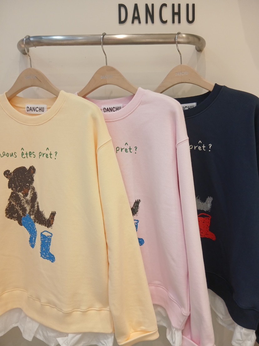 DANCHU東大門實拍女裝新款休閑職業26春夏推薦時尚真品衛衣DANCHU衛衣