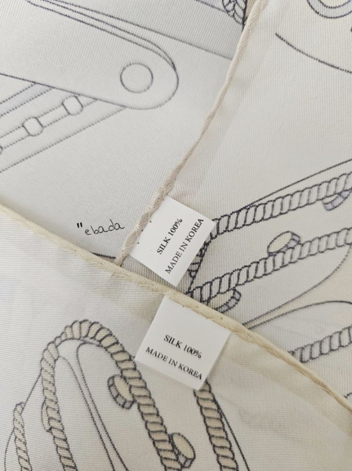 EBADA韓國代購女裝新品26春夏人氣職業休閑推薦圍巾披肩絲綢EBADA圍巾/披肩