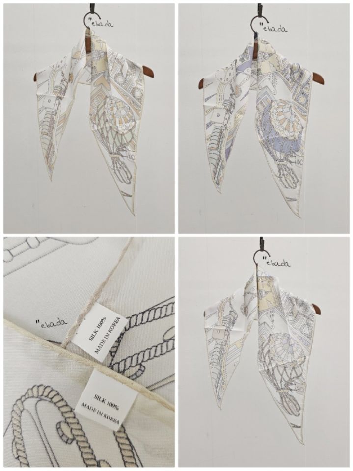 EBADA韓國代購女裝新品26春夏人氣職業休閑推薦圍巾披肩絲綢EBADA圍巾/披肩