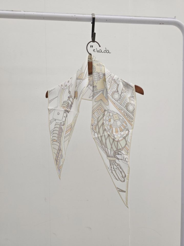 EBADA韓國代購女裝新品26春夏人氣職業休閑推薦圍巾披肩絲綢EBADA圍巾/披肩圖色1