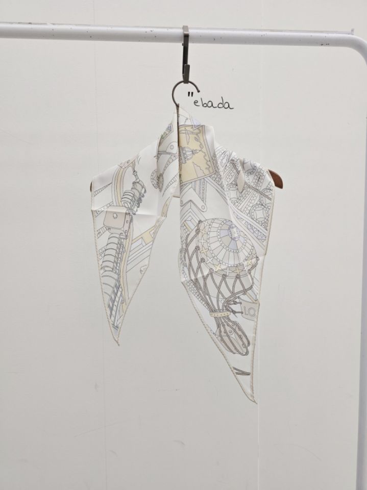 EBADA韓國代購女裝新品26春夏人氣職業休閑推薦圍巾披肩絲綢EBADA圍巾/披肩圖色2