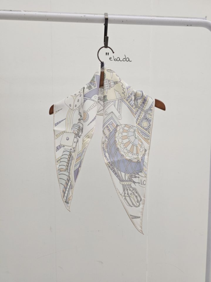 EBADA韓國代購女裝新品26春夏人氣職業休閑推薦圍巾披肩絲綢EBADA圍巾/披肩圖色3