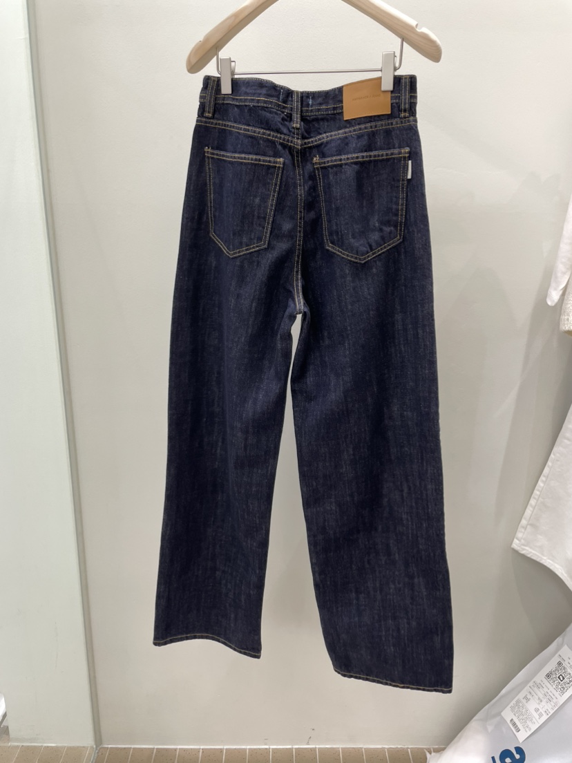 AMY GRACE-A韓國直郵女裝新品休閑職業26春夏牛仔褲不褪色AMY GRACE-A牛仔褲