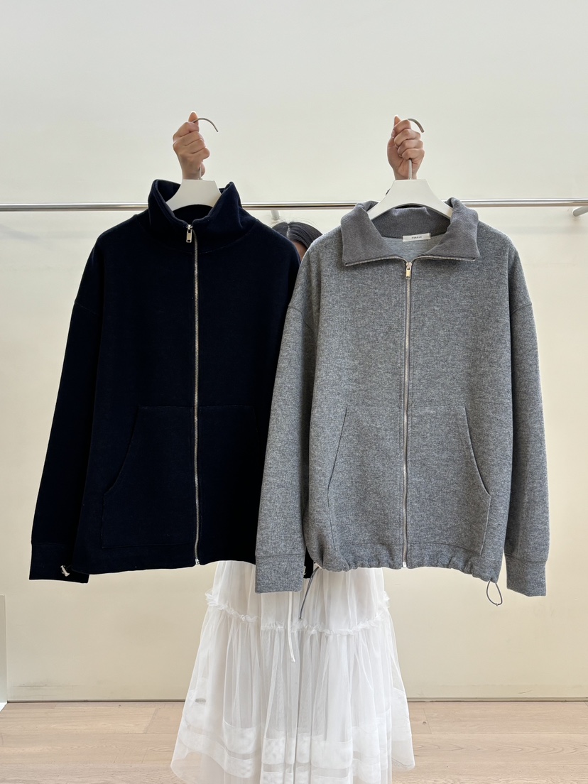 PEBBLE東大門直郵女士新款時尚26春夏職業休閑推薦夾克拉鏈PEBBLE夾克