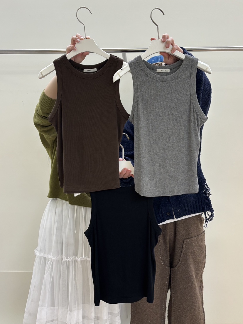 PEBBLE東大門直郵女裝新款人氣熱賣真品職業時尚吊帶背心PEBBLE吊帶/背心