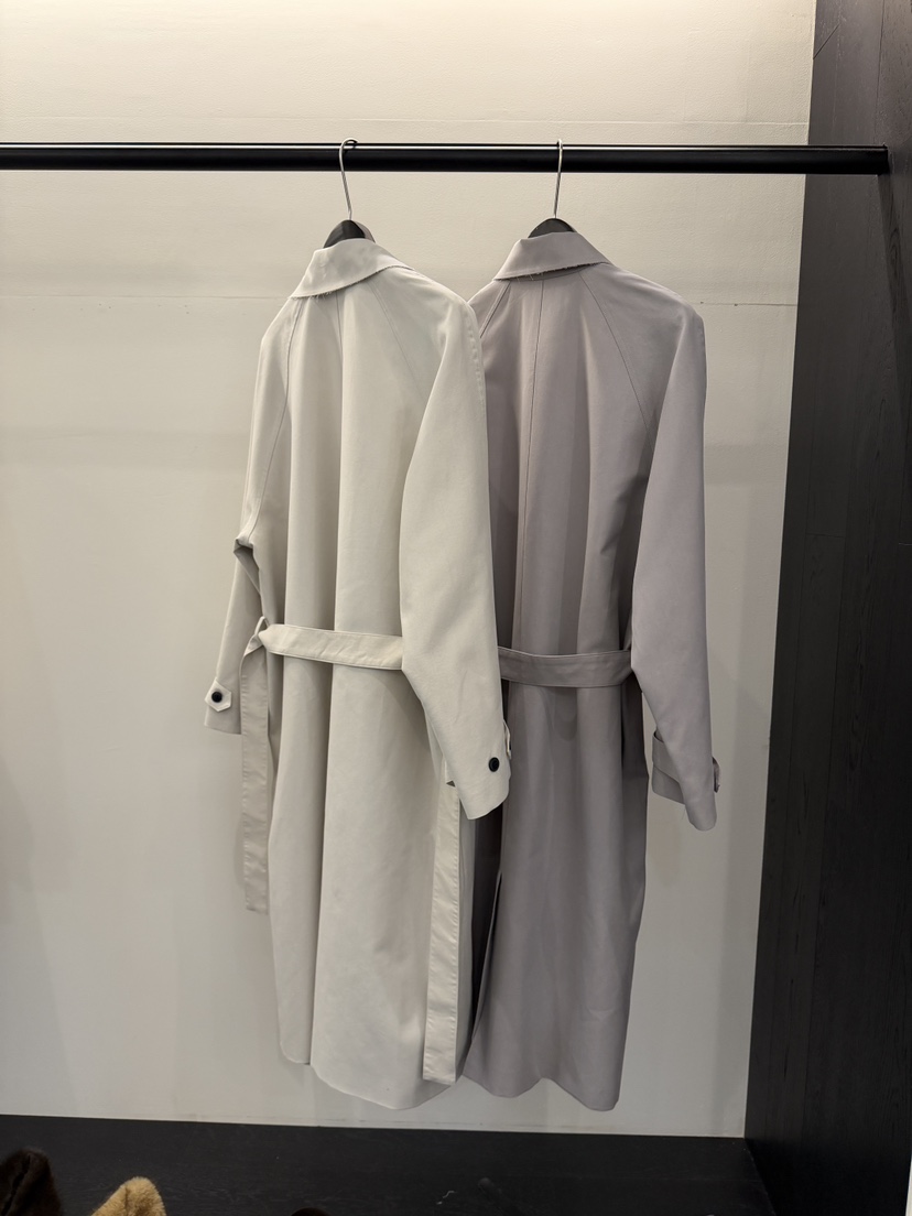 MURMUR韓國代購女士新品推薦職業人氣真品長款風衣含腰帶MURMUR長款風衣