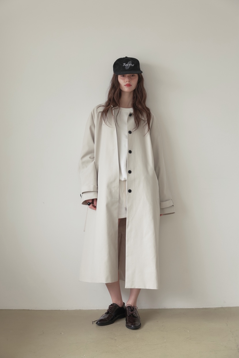 MURMUR韓國代購女士新品推薦職業人氣真品長款風衣含腰帶MURMUR長款風衣