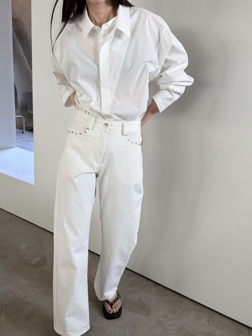 FOSET韓國直郵女裝新款26春夏時尚熱賣推薦人氣真品牛仔褲FOSET牛仔褲