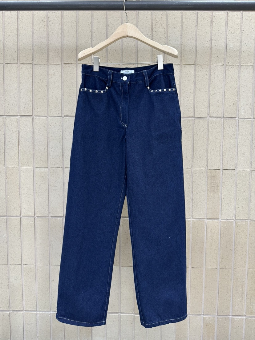 FOSET韓國直郵女裝新款26春夏時尚熱賣推薦人氣真品牛仔褲FOSET牛仔褲圖色2