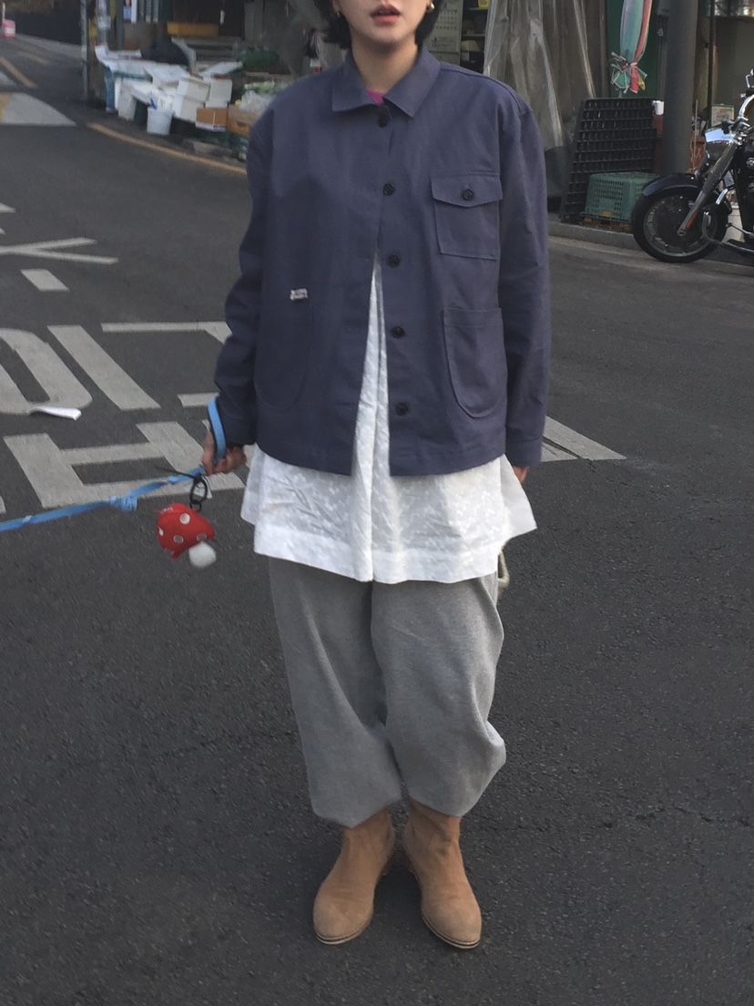 ARCHIVE-P東大門直郵女士新品熱賣推薦26春夏夾克工裝復古ARCHIVE-P夾克