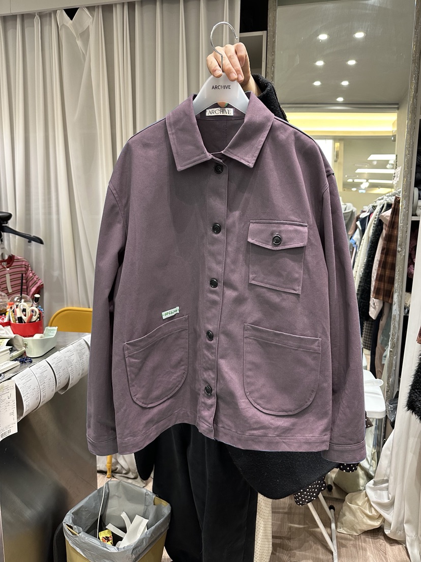 ARCHIVE-P東大門直郵女士新品熱賣推薦26春夏夾克工裝復古ARCHIVE-P夾克圖色2