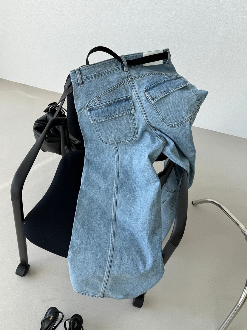 EYEL韓國直郵女裝新品26春夏職業時尚真品推薦熱賣牛仔褲EYEL牛仔褲