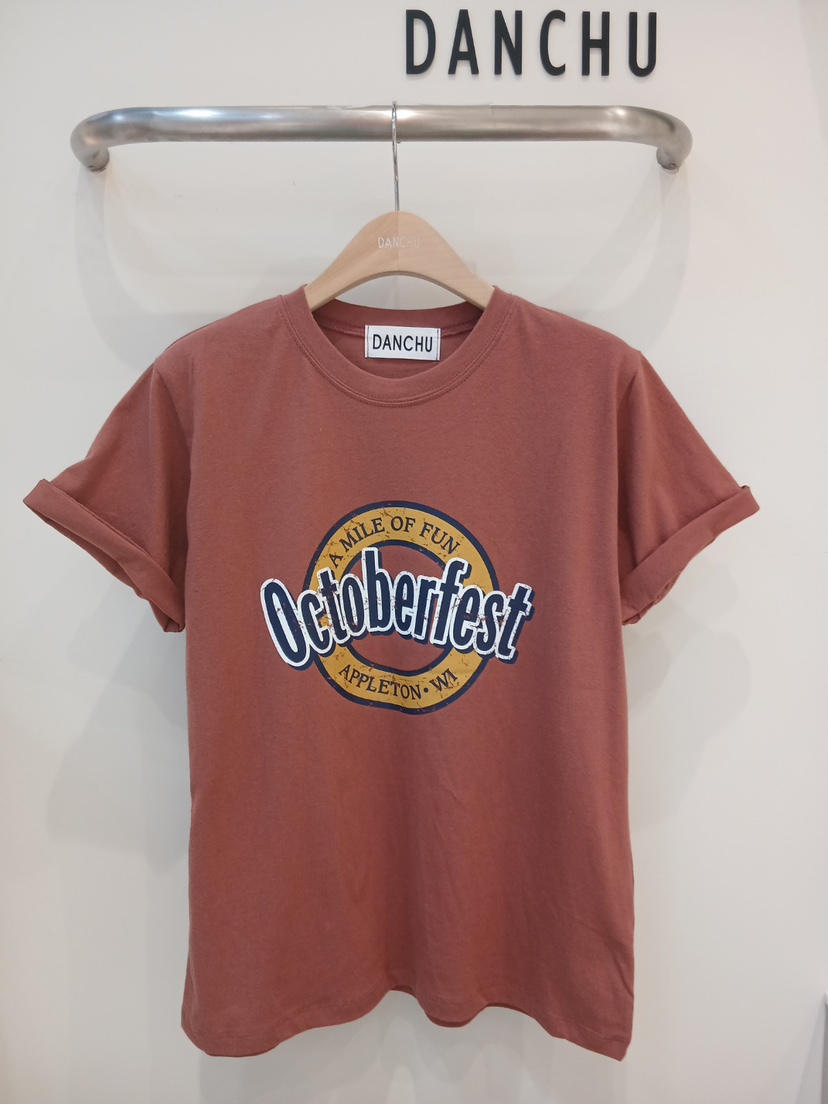 DANCHU東大門實拍女裝新款26春夏職業人氣熱賣推薦真品T恤DANCHUT恤圖色3