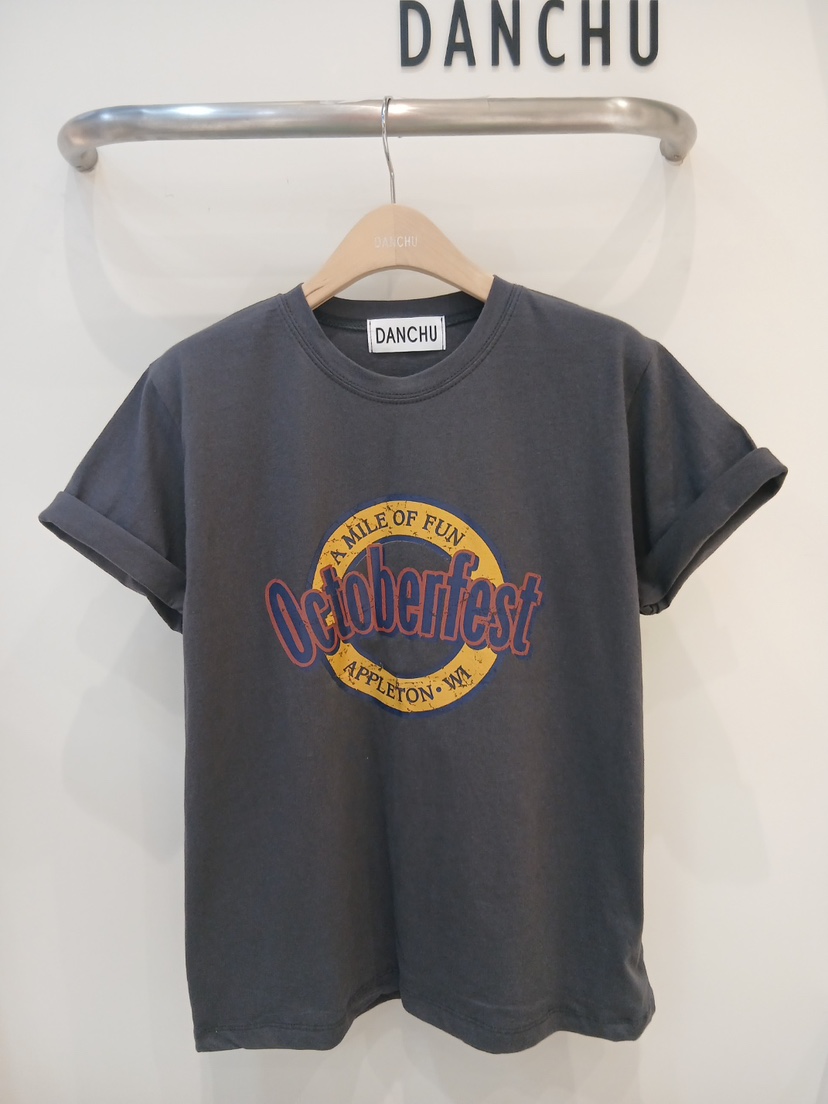 DANCHU東大門實拍女裝新款26春夏職業人氣熱賣推薦真品T恤DANCHUT恤圖色4