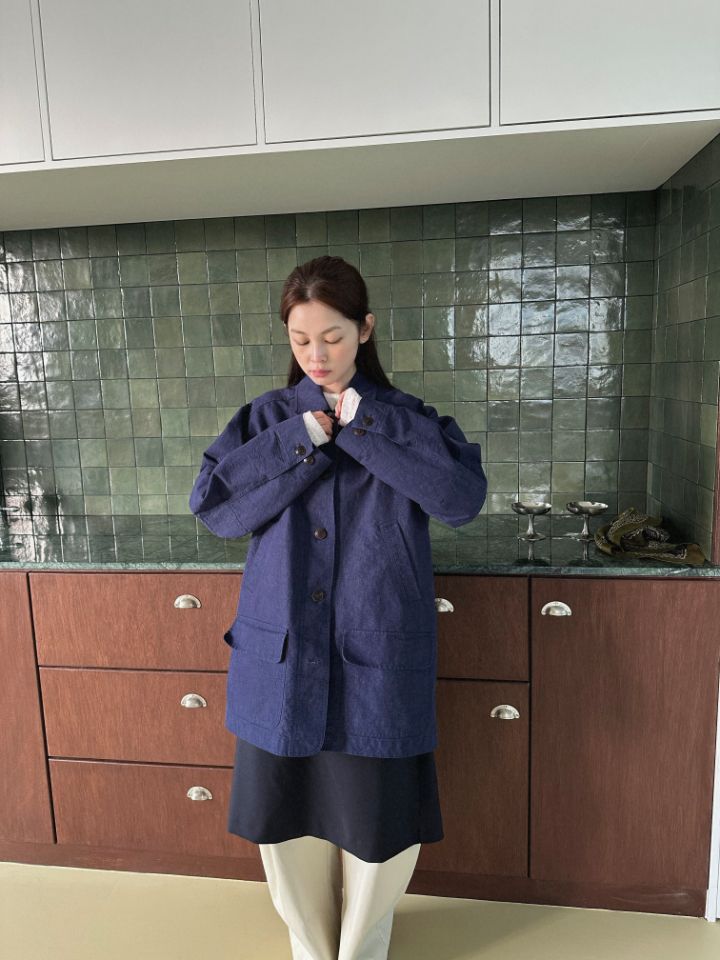 MARE韓國代購女裝新品休閑職業人氣真品26春夏熱賣時尚夾克MARE夾克圖色2