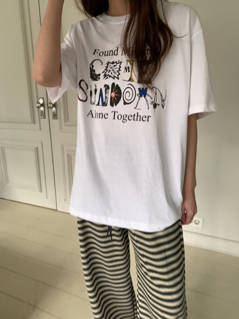 PEBBLE東大門實拍女士新品時尚休閑26春夏職業推薦人氣T恤PEBBLET恤