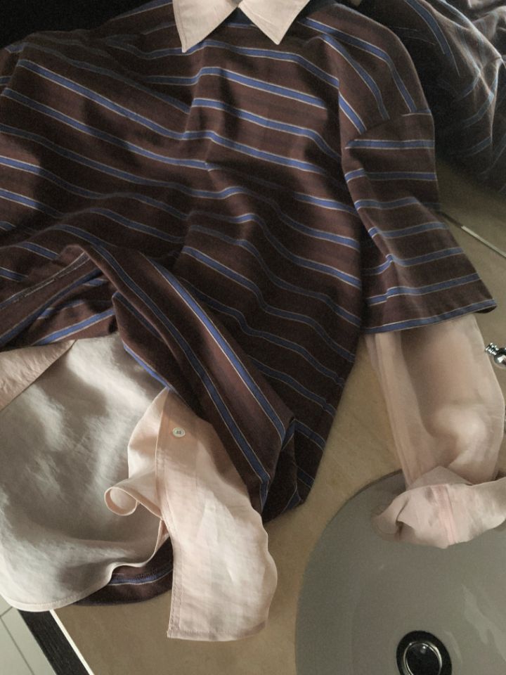 MARE韓國直郵女裝新款人氣26春夏職業熱賣長袖T恤不含內搭MARE長袖T恤圖色3