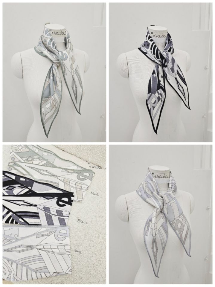 EBADA韓國代購女士新款休閑時尚真品26春夏熱賣圍巾披肩絲綢EBADA圍巾/披肩