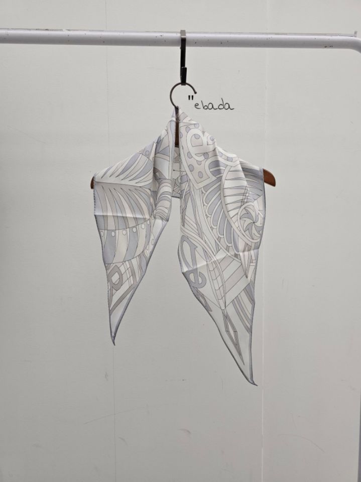 EBADA韓國代購女士新款休閑時尚真品26春夏熱賣圍巾披肩絲綢EBADA圍巾/披肩圖色3