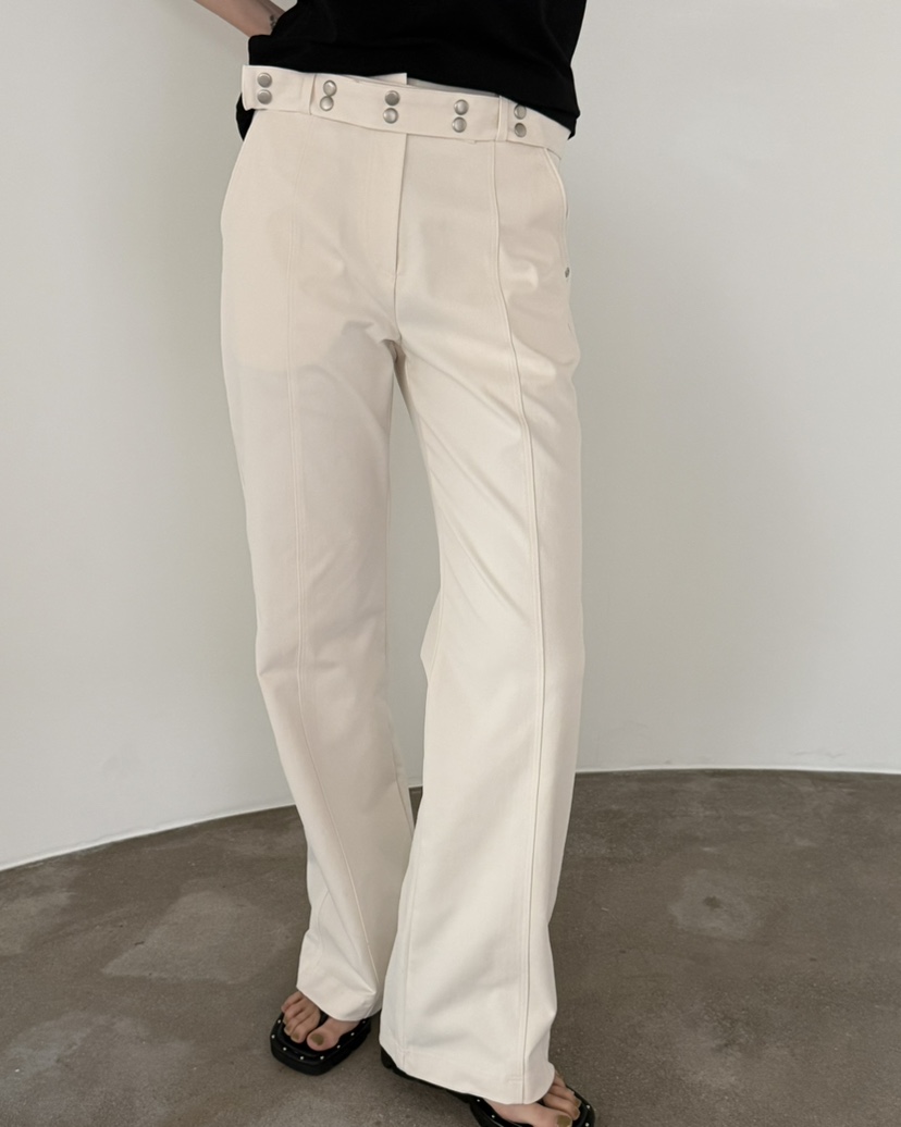 FOSET韓國代購女士新款26春夏時尚推薦休閑熱賣職業休閑褲FOSET休閑褲