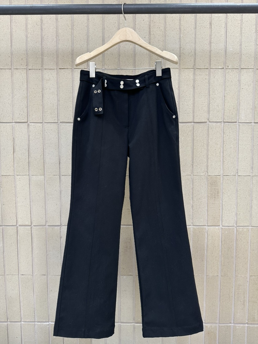 FOSET韓國代購女士新款26春夏時尚推薦休閑熱賣職業休閑褲FOSET休閑褲圖色2