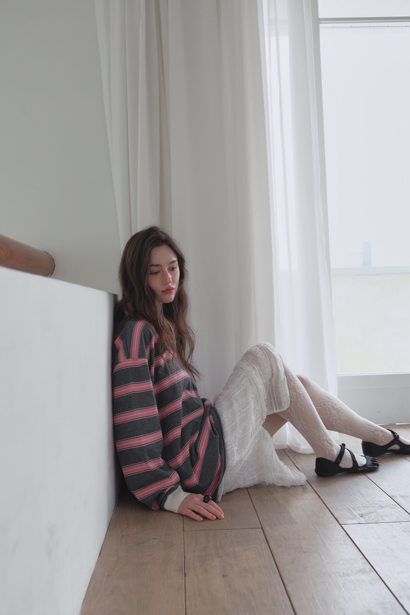 MURMUR東大門代購女裝新品休閑時尚推薦職業人氣真品長袖T恤MURMUR長袖T恤