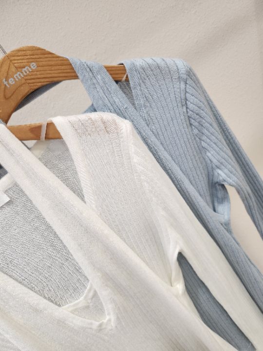 FEMME東大門實拍女裝新款推薦真品26春夏職業休閑熱賣針織衫FEMME針織衫