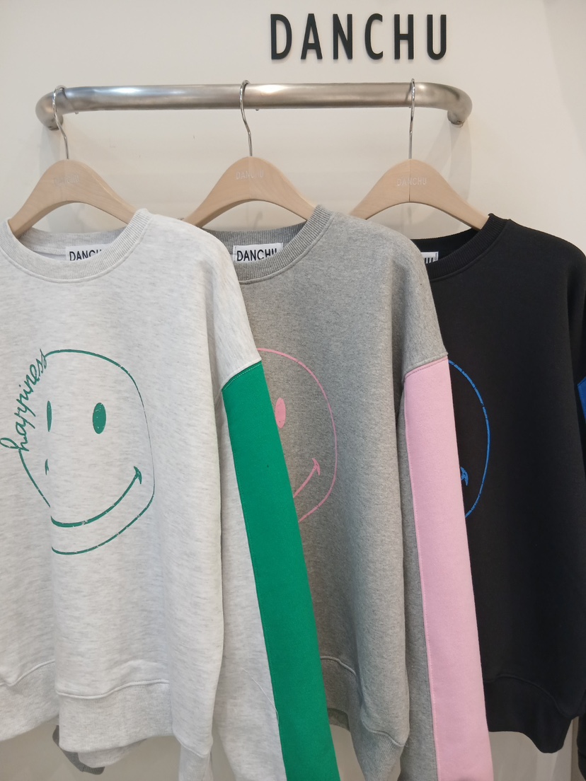 DANCHU韓國直郵女士新款休閑熱賣時尚推薦26春夏職業衛衣DANCHU衛衣