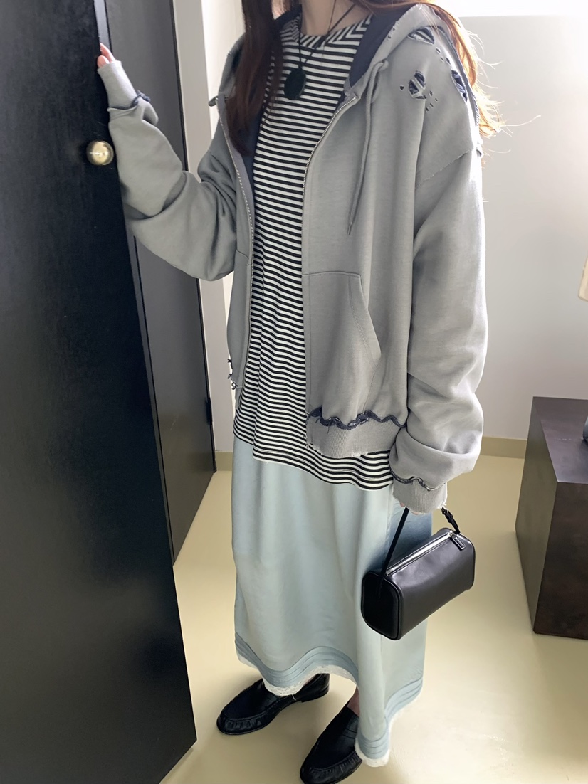 PEBBLE東大門代購女裝新品休閑真品熱賣時尚26春夏長袖T恤天絲PEBBLE長袖T恤