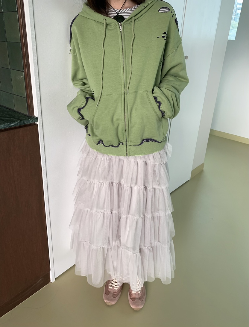 PEBBLE東大門實拍女裝新款時尚人氣推薦真品夾克連帽拉鏈衫PEBBLE夾克