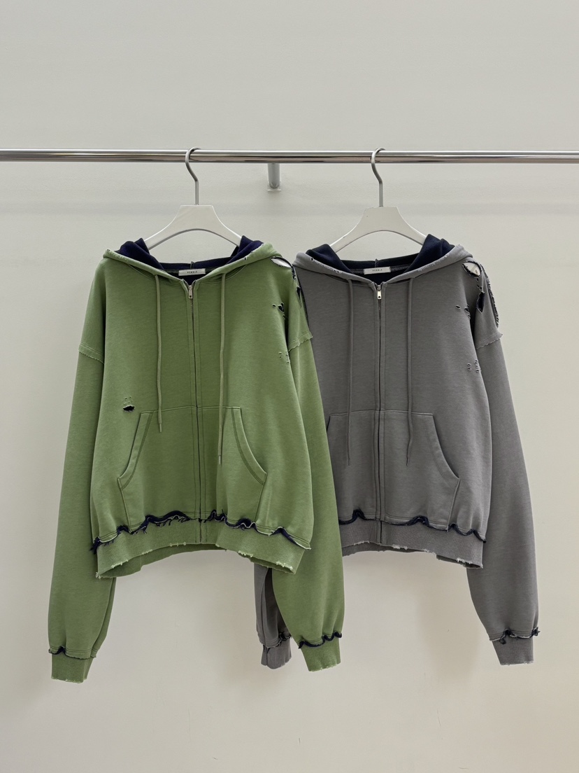 PEBBLE東大門實拍女裝新款時尚人氣推薦真品夾克連帽拉鏈衫PEBBLE夾克