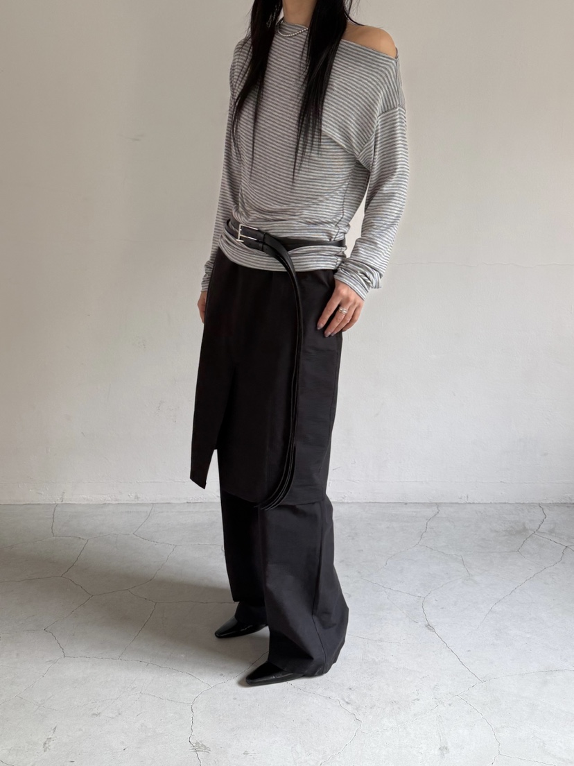 TAUPE韓國代購女裝新款人氣26春夏熱賣休閑時尚真品長袖T恤TAUPE長袖T恤