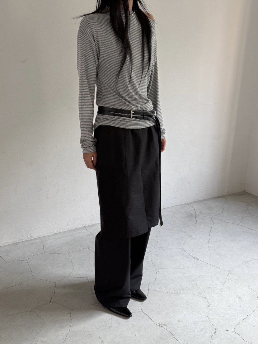 TAUPE韓國代購女裝新款人氣26春夏熱賣休閑時尚真品長袖T恤TAUPE長袖T恤