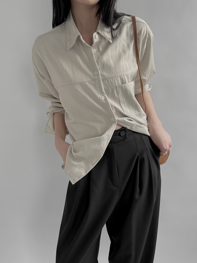 YIKHO STYLE東大門直郵女裝新品職業26春夏時尚襯衫蕾絲衫YIKHO STYLE襯衫/蕾絲衫