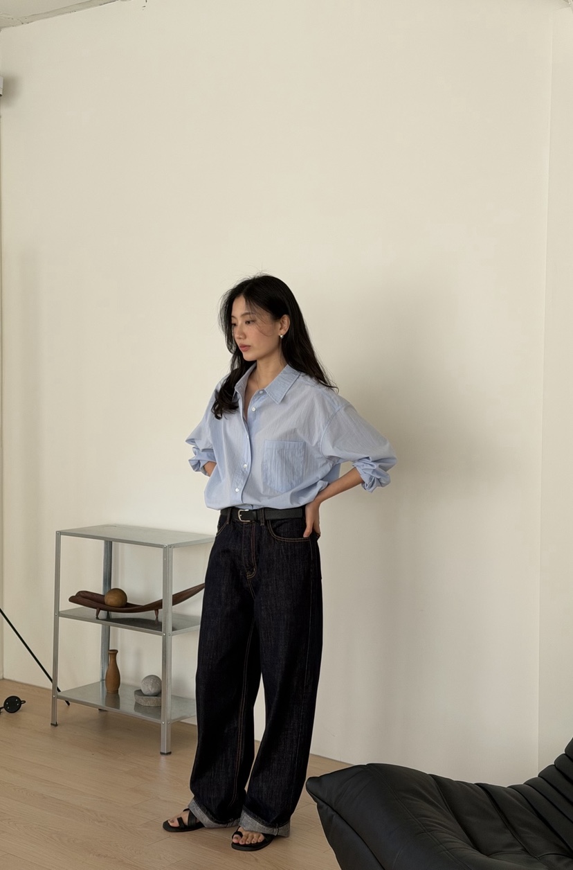 AMY GRACE-A韓國直郵女裝新款時尚真品休閑熱賣襯衫蕾絲衫AMY GRACE-A襯衫/蕾絲衫