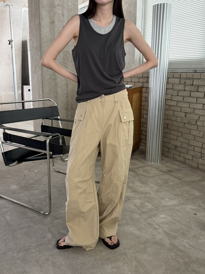 FOSET韓國代購女士新品職業推薦真品人氣時尚26春夏休閑褲FOSET休閑褲