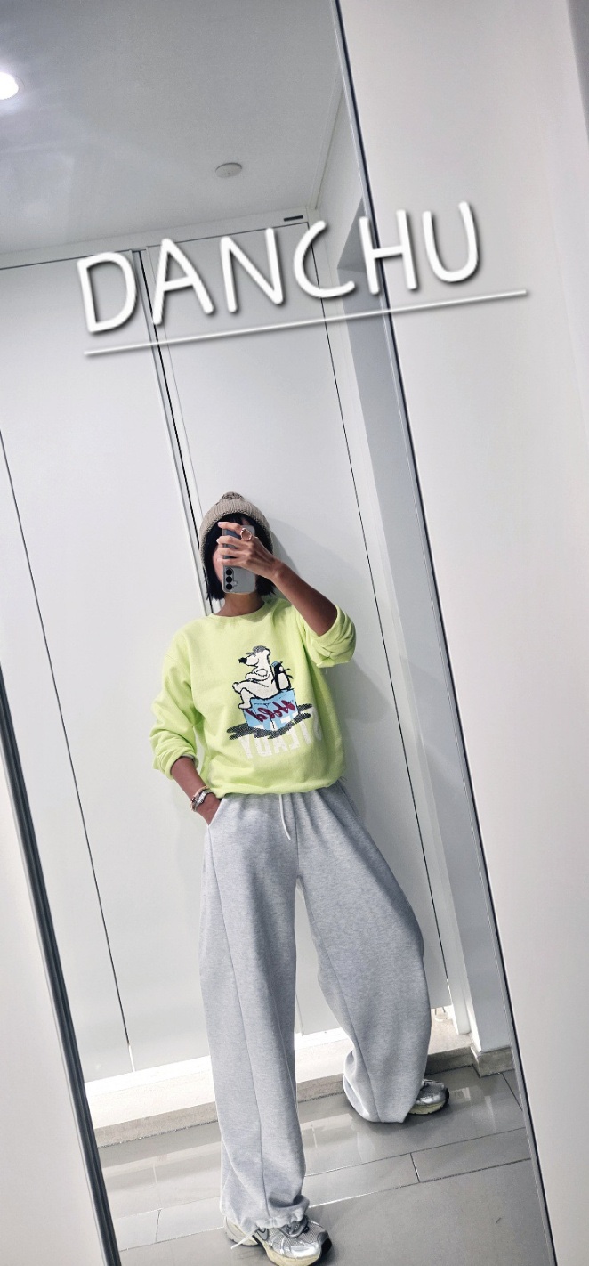 DANCHU東大門代購女裝新款休閑時尚26春夏熱賣職業人氣衛衣DANCHU衛衣