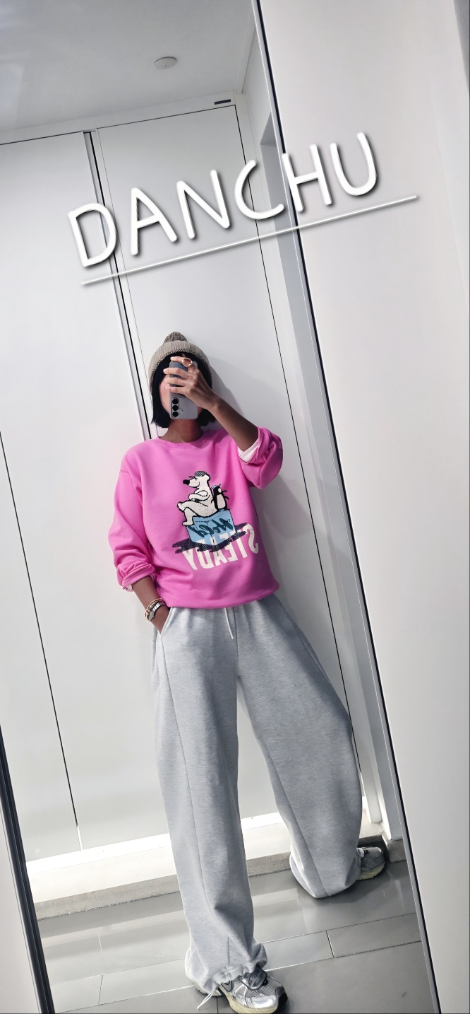 DANCHU東大門代購女裝新款休閑時尚26春夏熱賣職業人氣衛衣DANCHU衛衣