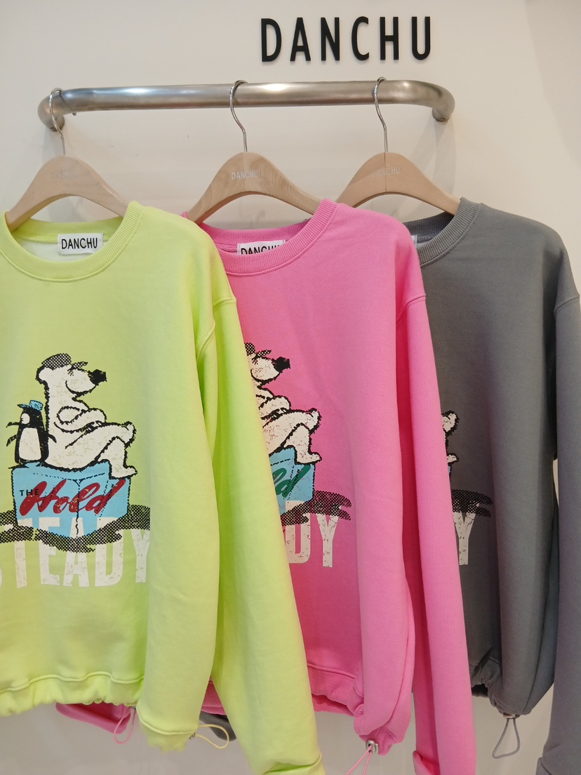 DANCHU東大門代購女裝新款休閑時尚26春夏熱賣職業人氣衛衣DANCHU衛衣