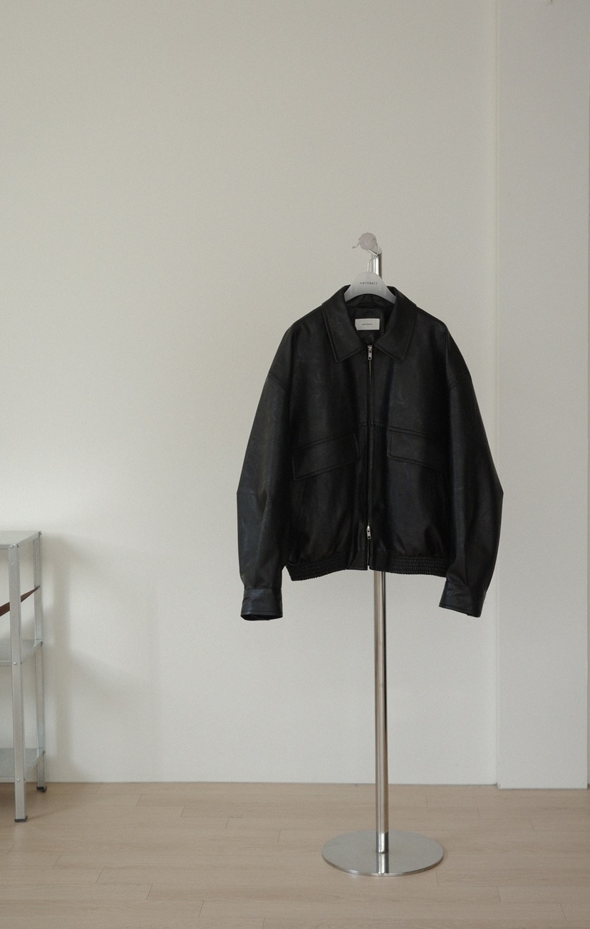 AMY GRACE-A東大門實拍女士新款熱賣真品人氣職業夾克皮革AMY GRACE-A夾克