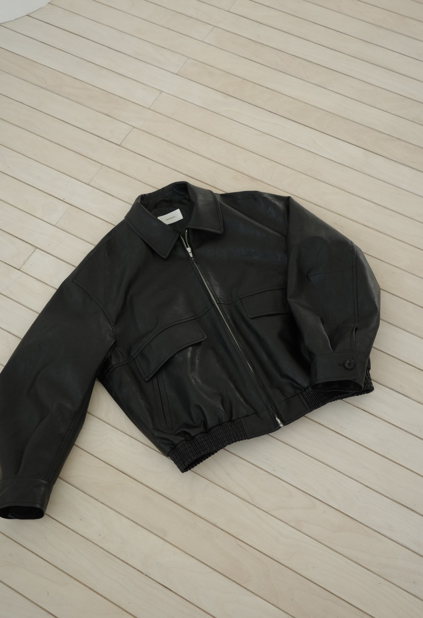 AMY GRACE-A東大門實拍女士新款熱賣真品人氣職業夾克皮革AMY GRACE-A夾克