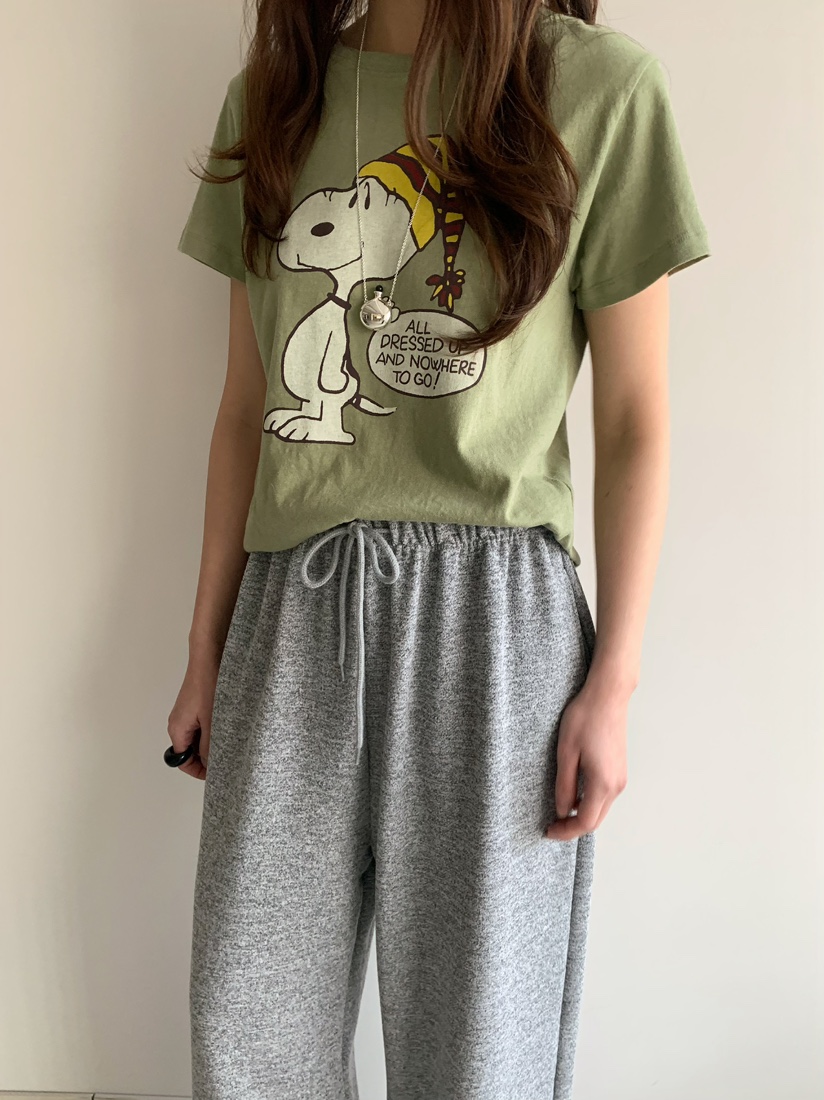 PEBBLE東大門實拍女士新款人氣休閑時尚26春夏熱賣真品T恤PEBBLET恤