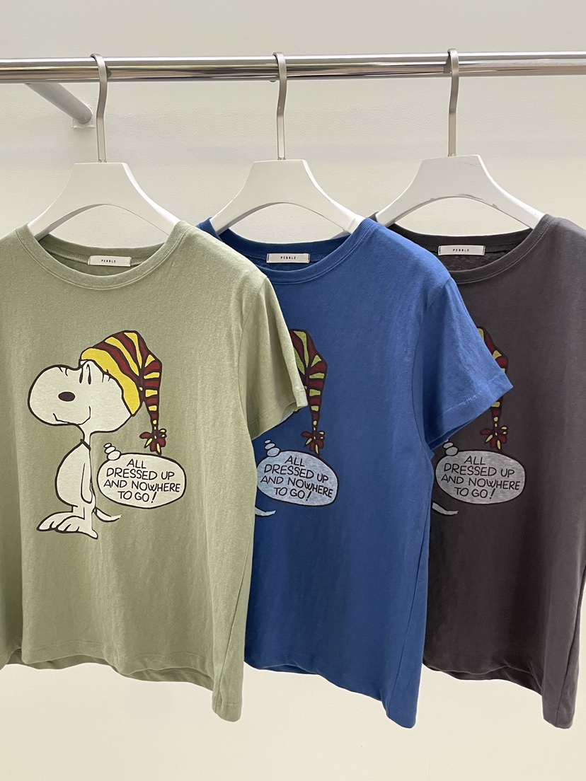 PEBBLE東大門實拍女士新款人氣休閑時尚26春夏熱賣真品T恤PEBBLET恤