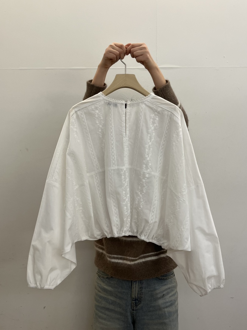 TAUPE東大門代購女士新品26春夏時尚真品休閑人氣襯衫蕾絲衫TAUPE襯衫/蕾絲衫