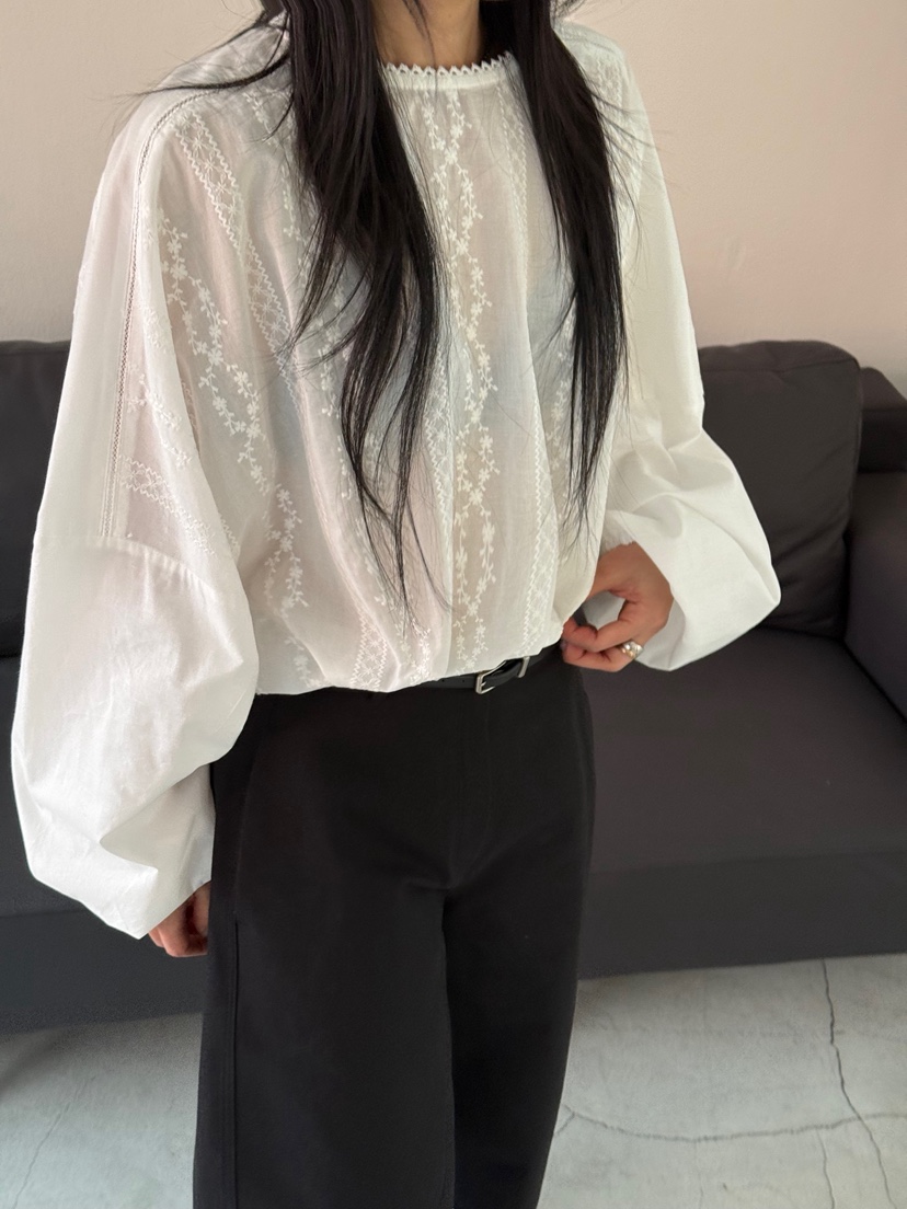 TAUPE東大門代購女士新品26春夏時尚真品休閑人氣襯衫蕾絲衫TAUPE襯衫/蕾絲衫