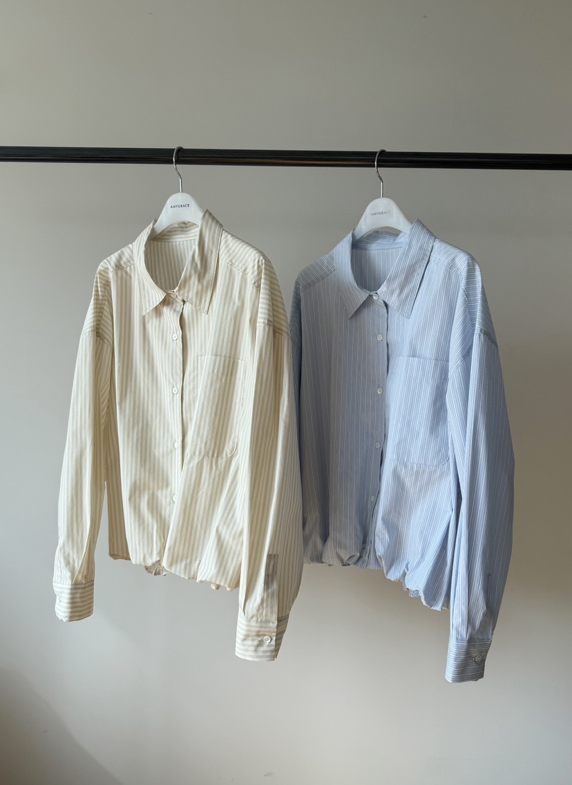 AMY GRACE-A東大門直郵女士新品職業襯衫蕾絲衫不含內搭AMY GRACE-A襯衫/蕾絲衫