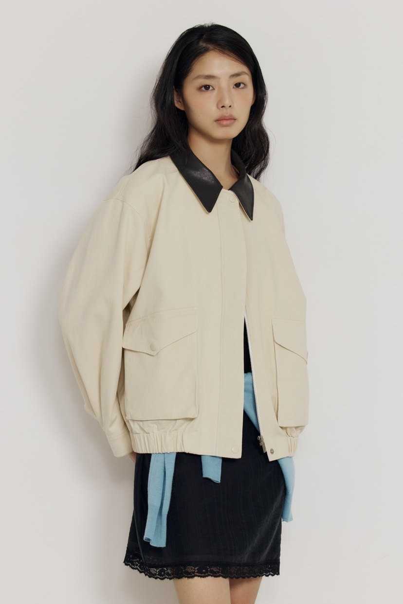 AMY GRACE-A韓國直郵女士新品時尚真品職業熱賣夾克皮革AMY GRACE-A夾克