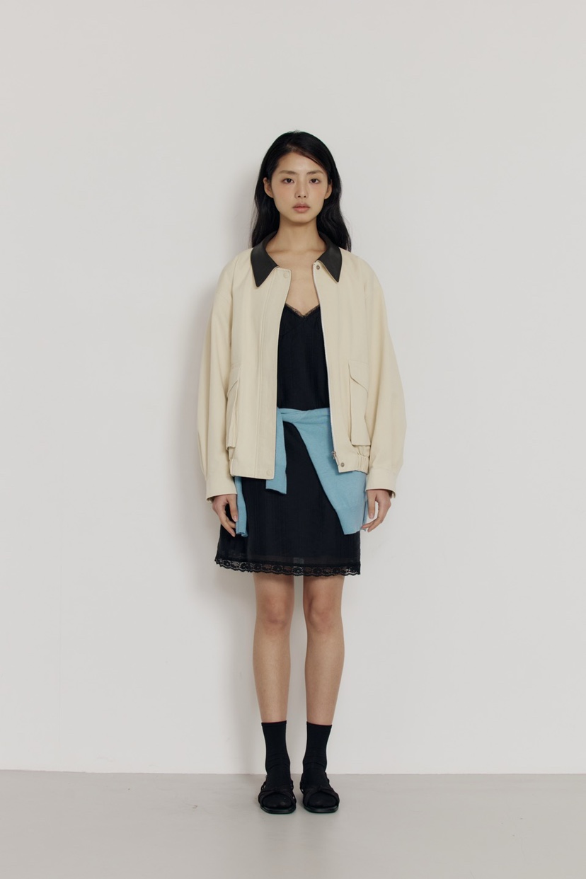 AMY GRACE-A韓國直郵女士新品時尚真品職業熱賣夾克皮革AMY GRACE-A夾克