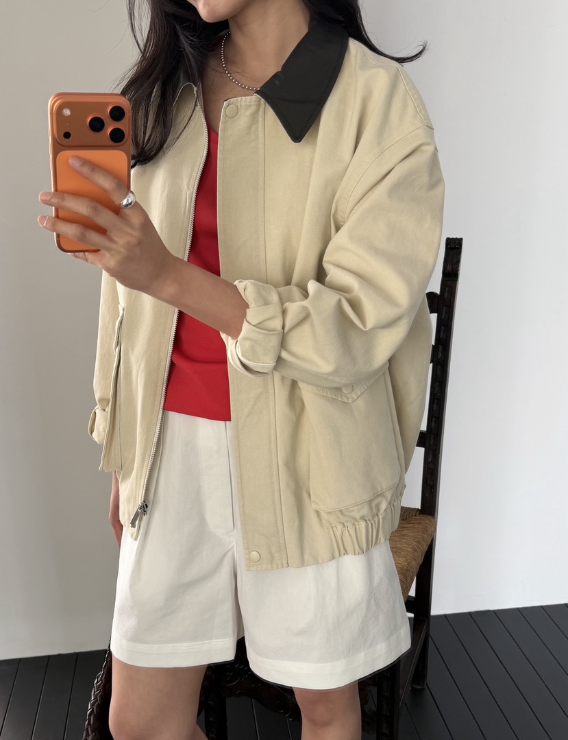 AMY GRACE-A韓國直郵女士新品時尚真品職業熱賣夾克皮革AMY GRACE-A夾克