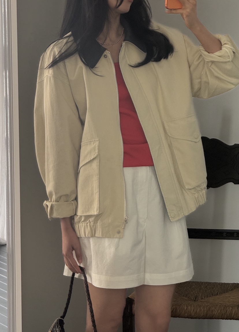 AMY GRACE-A韓國直郵女士新品時尚真品職業熱賣夾克皮革AMY GRACE-A夾克